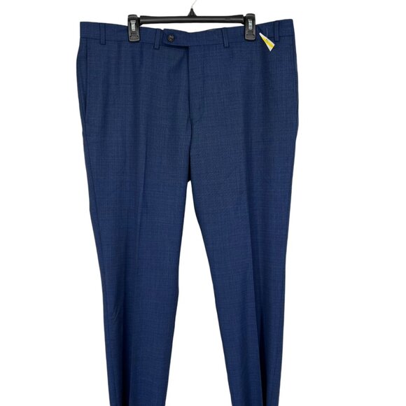 Jack Victor Esprit Wool Blue Trousers Size 40R NWOT - Picture 3 of 10